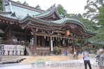 筑波山神社 御祈祷が執り行われる本殿（拝殿）の様子
