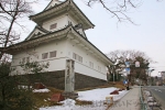 宮城縣護國神社 大手門脇櫓（大手門跡ルート入口）の様子