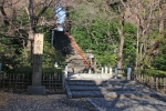 大崎八幡宮 表参道の大石段の様子