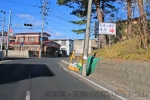 大崎八幡宮 駐車場入口の様子