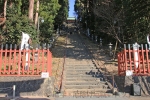 志波彦神社・鹽竈神社 名物の石段の様子