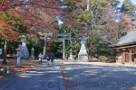 志波彦神社・鹽竈神社 東参道を進んでいった様子