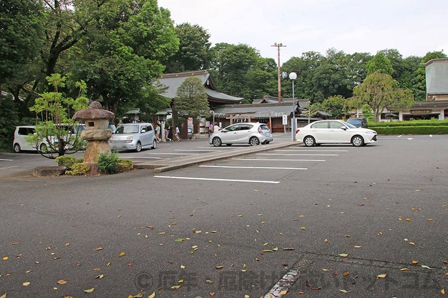 須賀神社 駐車場別角度からの様子