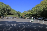熱田神宮 正門（南門）側の駐車場の様子