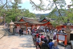 厳島神社 社殿入口の様子