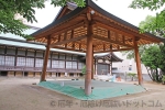 住吉神社 境内にある土俵の様子