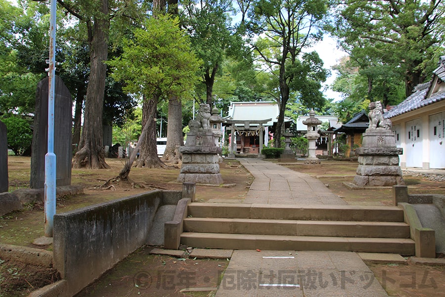 豊玉氷川神社 境内の様子