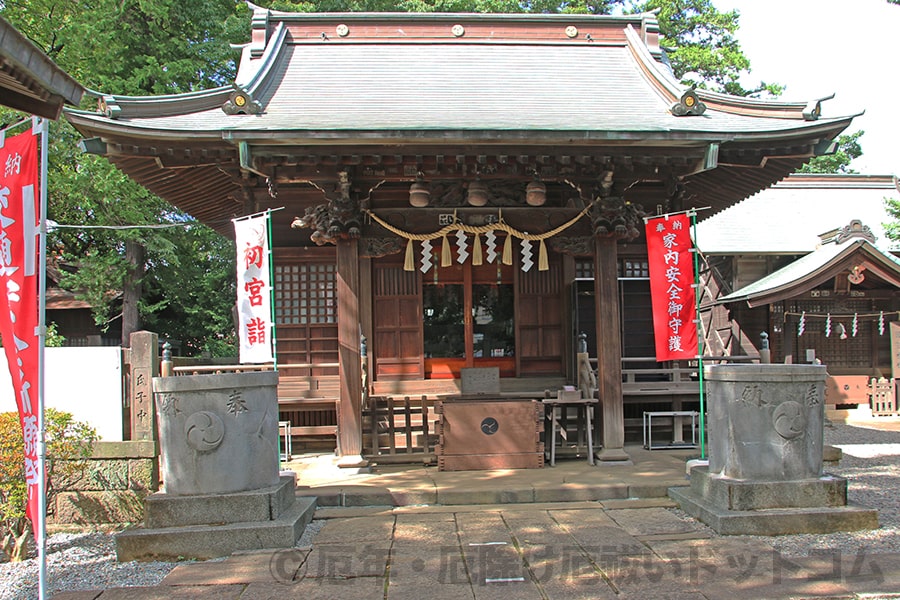 豊玉氷川神社 氷川神社本殿の様子