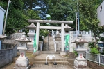 大泉氷川神社 二之鳥居の様子
