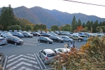 三峯神社 駐車場と広さの様子（その2）
