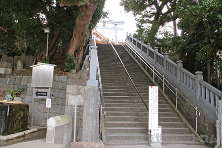目黒不動尊 瀧泉寺 大本堂に続く階段（男坂）の様子｜フォトギャラリー