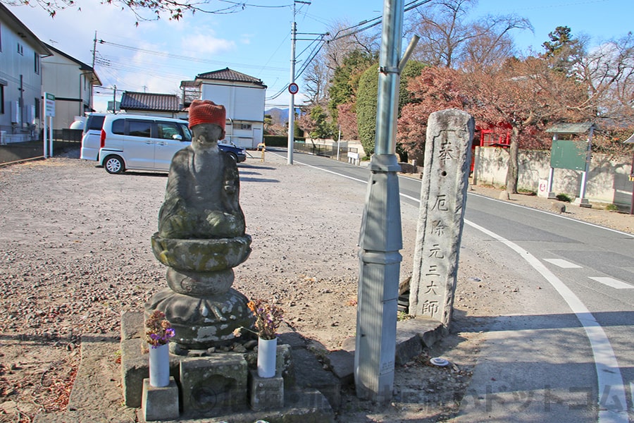 青柳大師 駐車場別角度からの様子