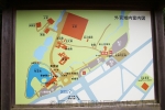 伊勢神宮 外宮 境内案内図と駐車場位置の様子
