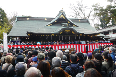 大國魂神社（東京都府中市）節分祭の様子