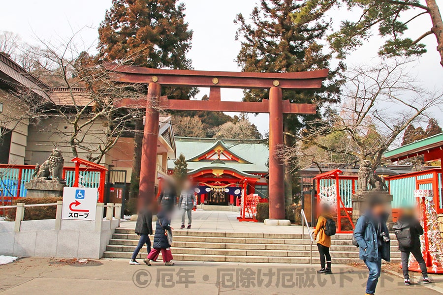 宮城縣護國神社 境内入口の様子