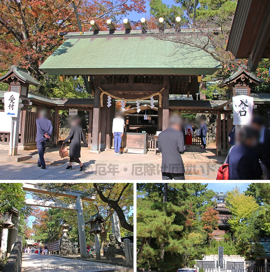 意富比神社（船橋大神宮）の境内・本殿などの様子｜実際に訪問・参拝時に撮影