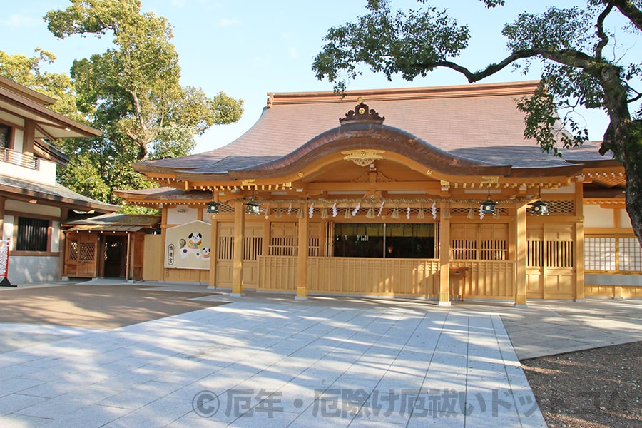 方違神社 本殿の様子